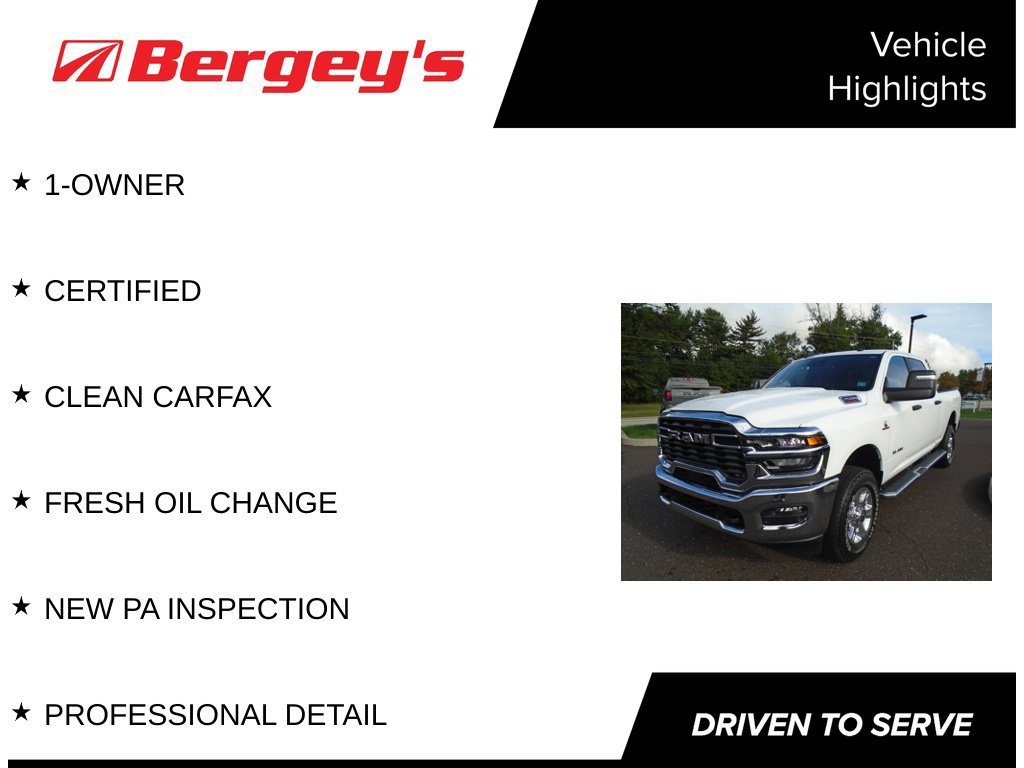 Certified 2025 RAM 2500 Big Horn AWD/4WD image 5