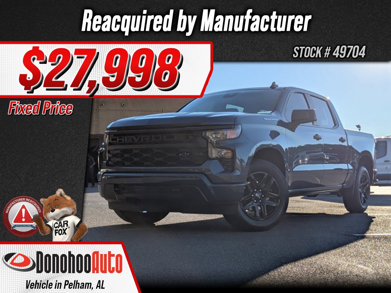 Used 2024 Chevrolet Silverado 1500 Custom image 1