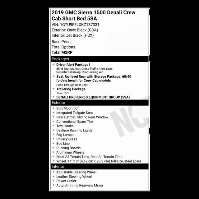 Used 2019 GMC Sierra 1500 Denali image 44