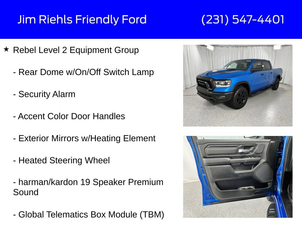 Used 2023 RAM 1500 Rebel w/ Rebel Level 2 Equipment Group AWD/4WD image 24