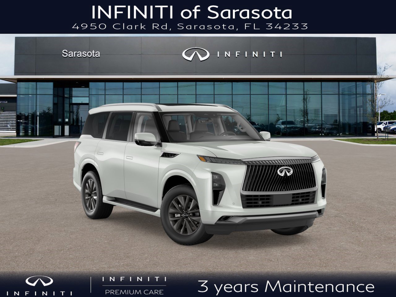 New 2026 INFINITI QX80 Pure w/ Cargo Package