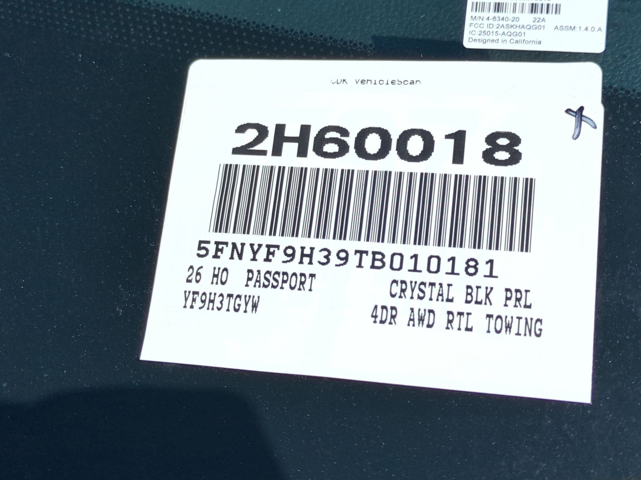 New 2026 Honda Passport RTL image 20