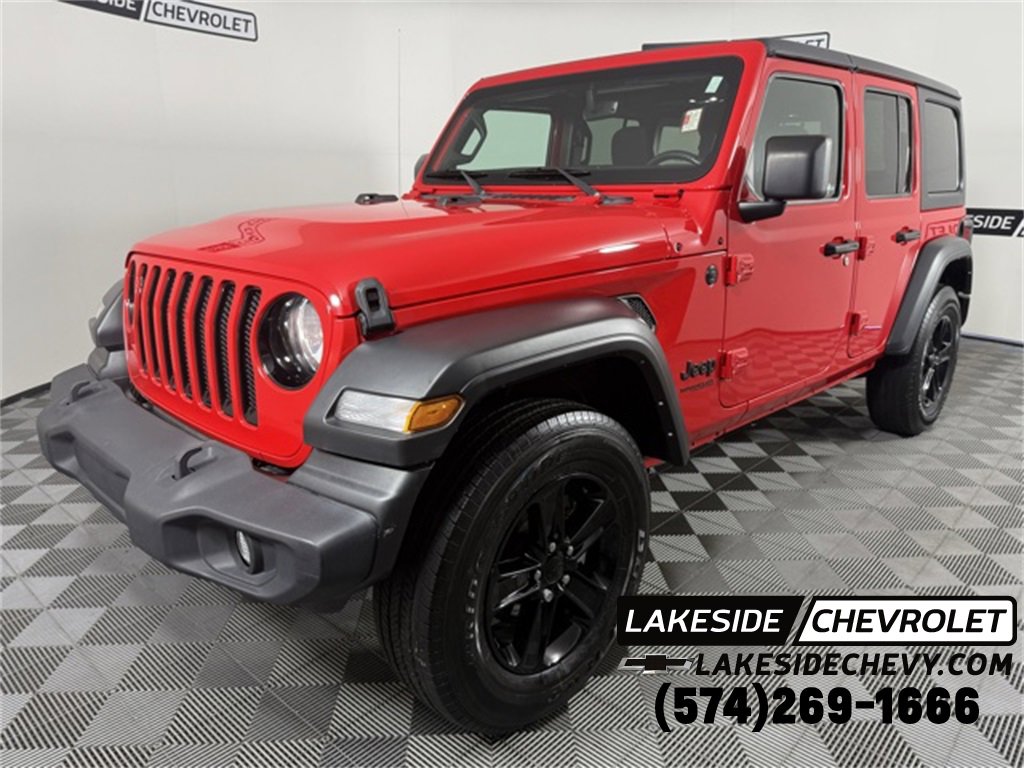 Used 2022 Jeep Wrangler Unlimited Sport video 1