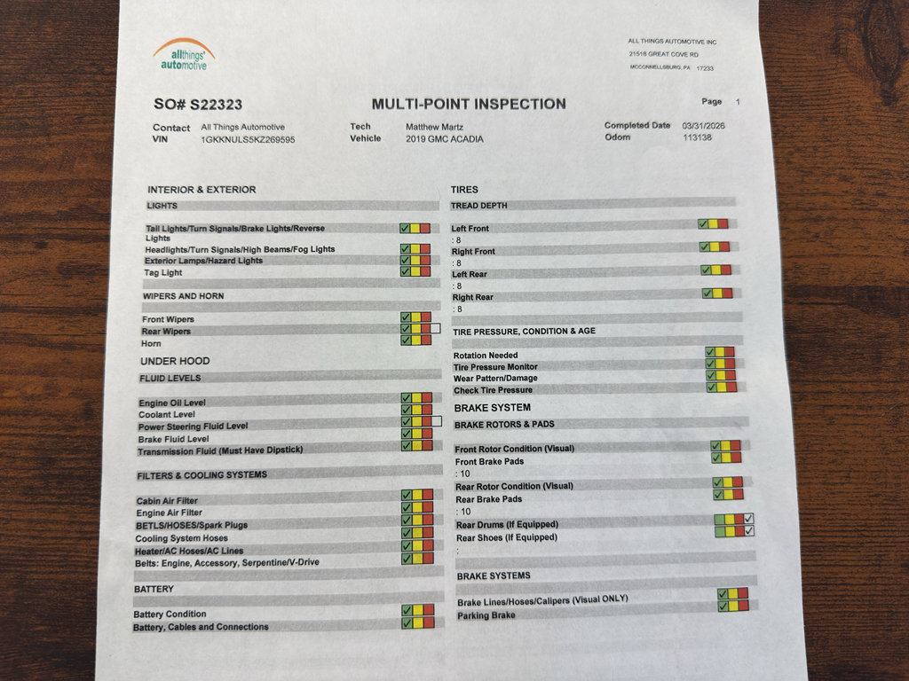 Used 2019 GMC Acadia SLT image 38