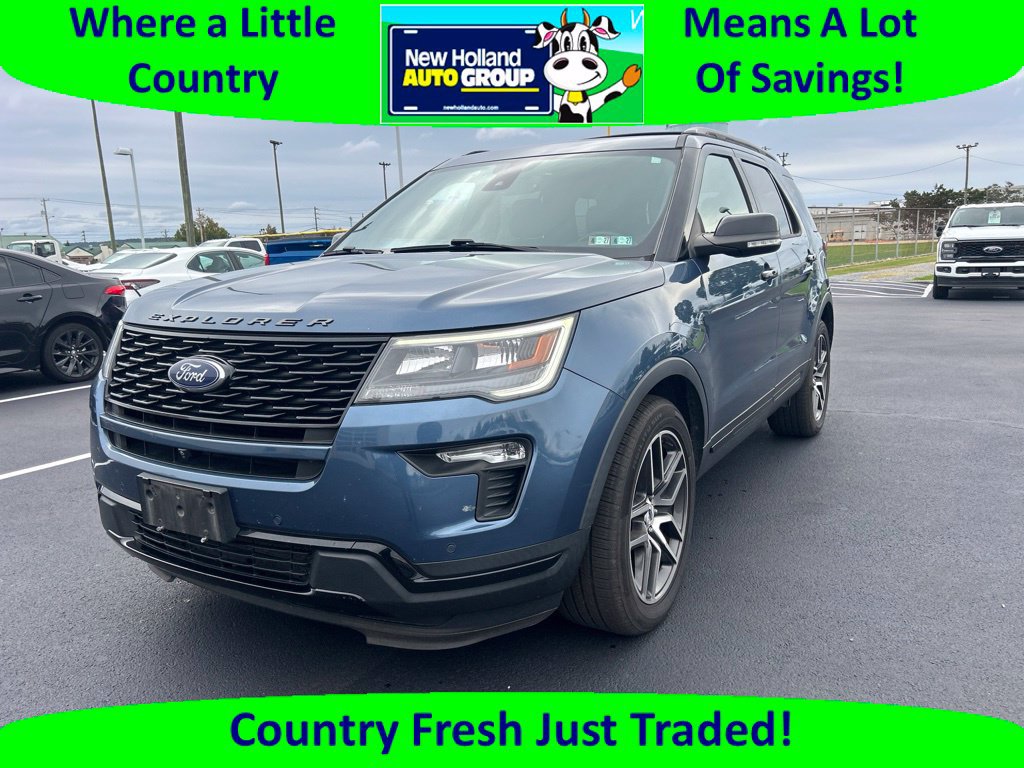 Used 2018 Ford Explorer Sport w/ Equipment Group 401A AWD/4WD image 1