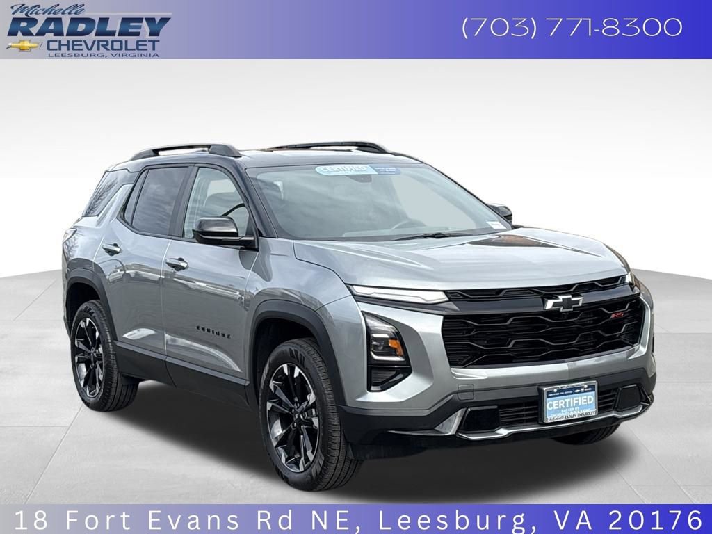 Certified 2025 Chevrolet Equinox RS w/ Convenience Package III image 8