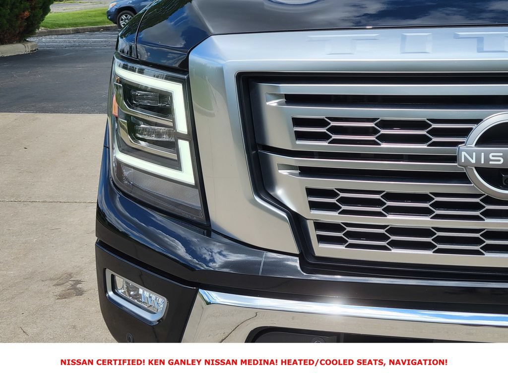 Certified 2023 Nissan Titan Platinum Reserve w/ Off Road Protection Package AWD/4WD image 10