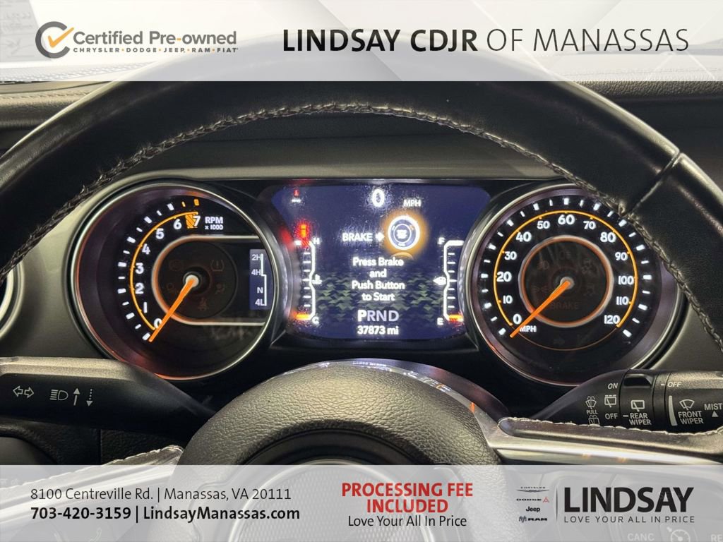 Certified 2022 Jeep Wrangler Unlimited Sahara w/ Cold Weather Group AWD/4WD image 33