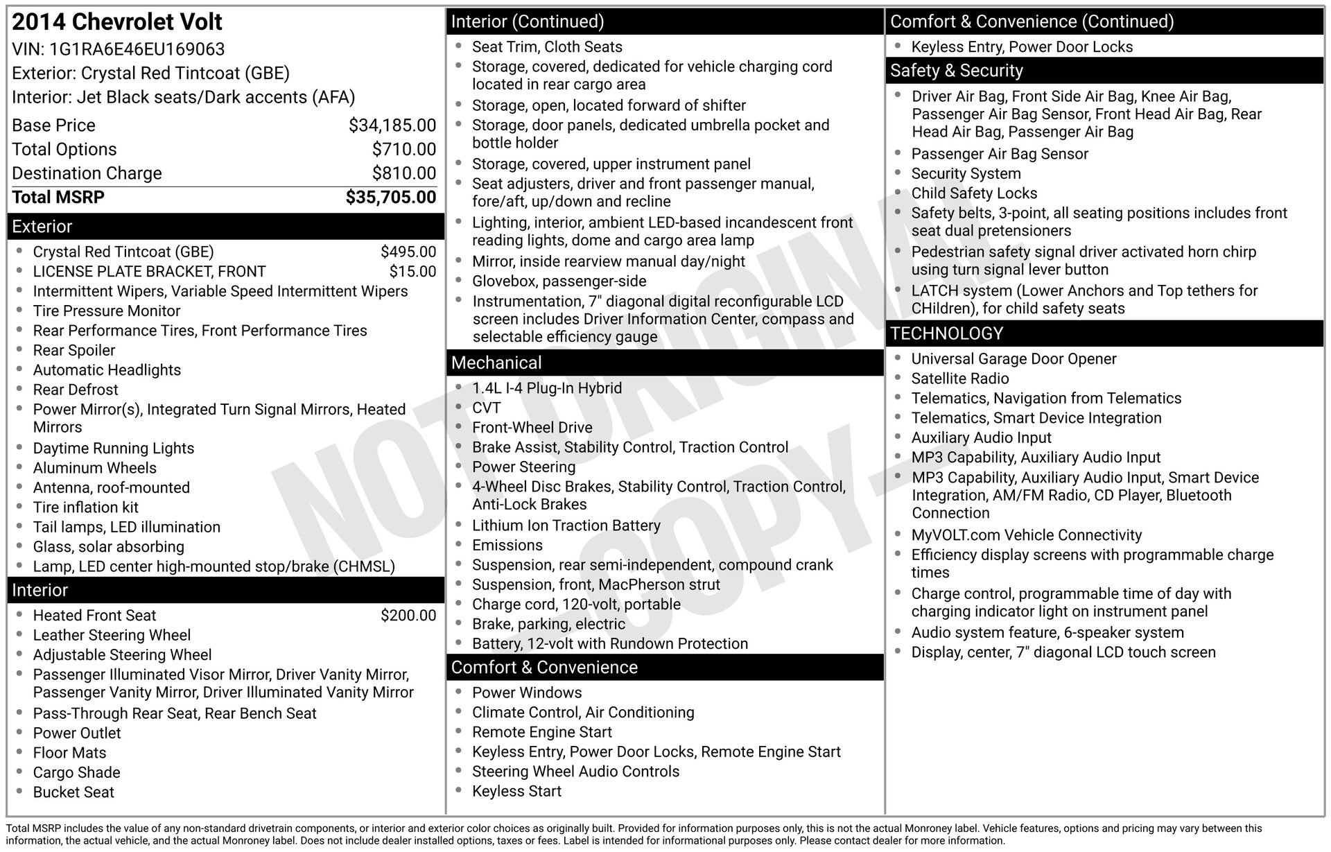 Used 2014 Chevrolet Volt image 4