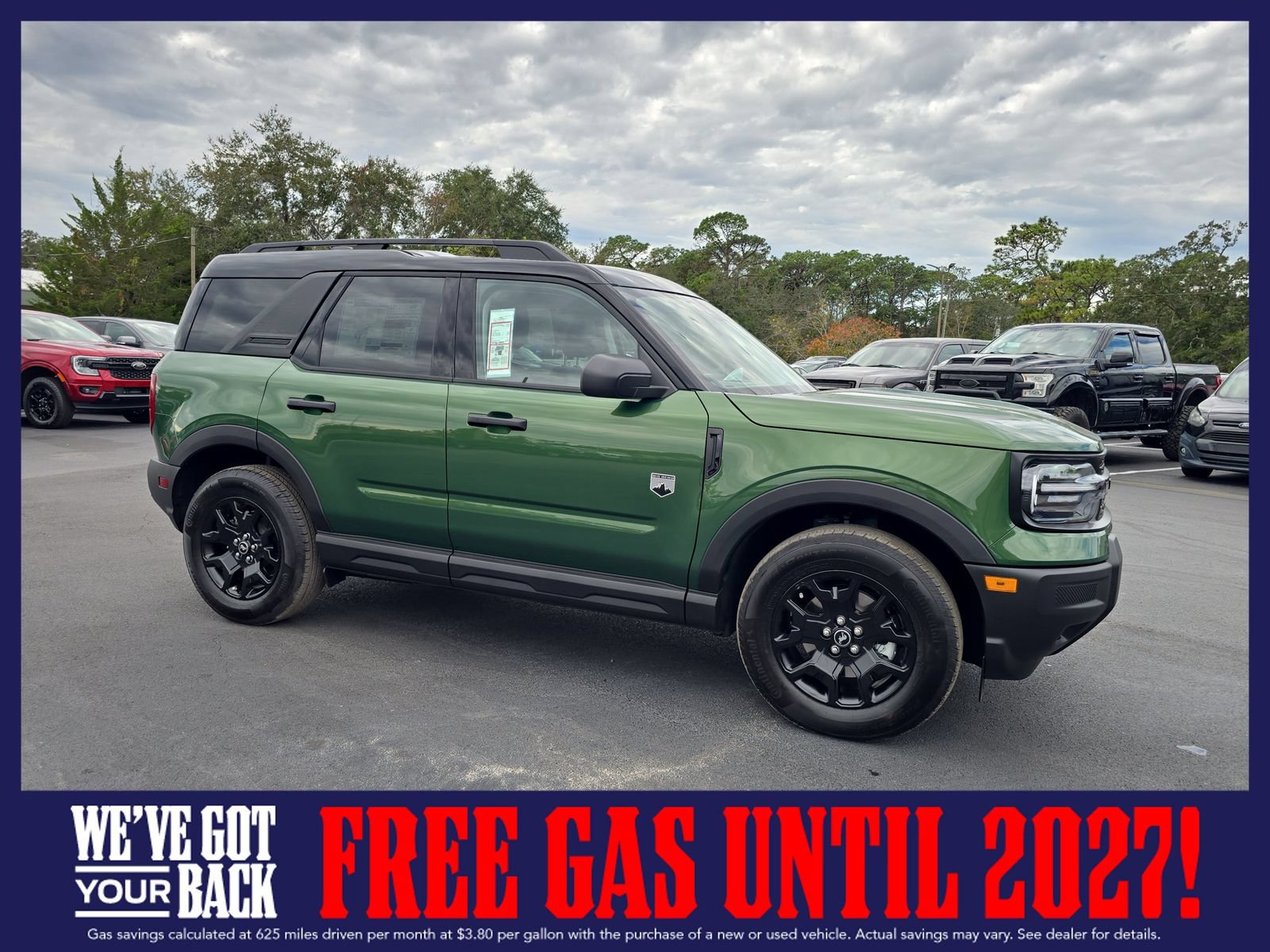 New 2025 Ford Bronco Sport Big Bend w/ Convenience Package AWD/4WD image 2