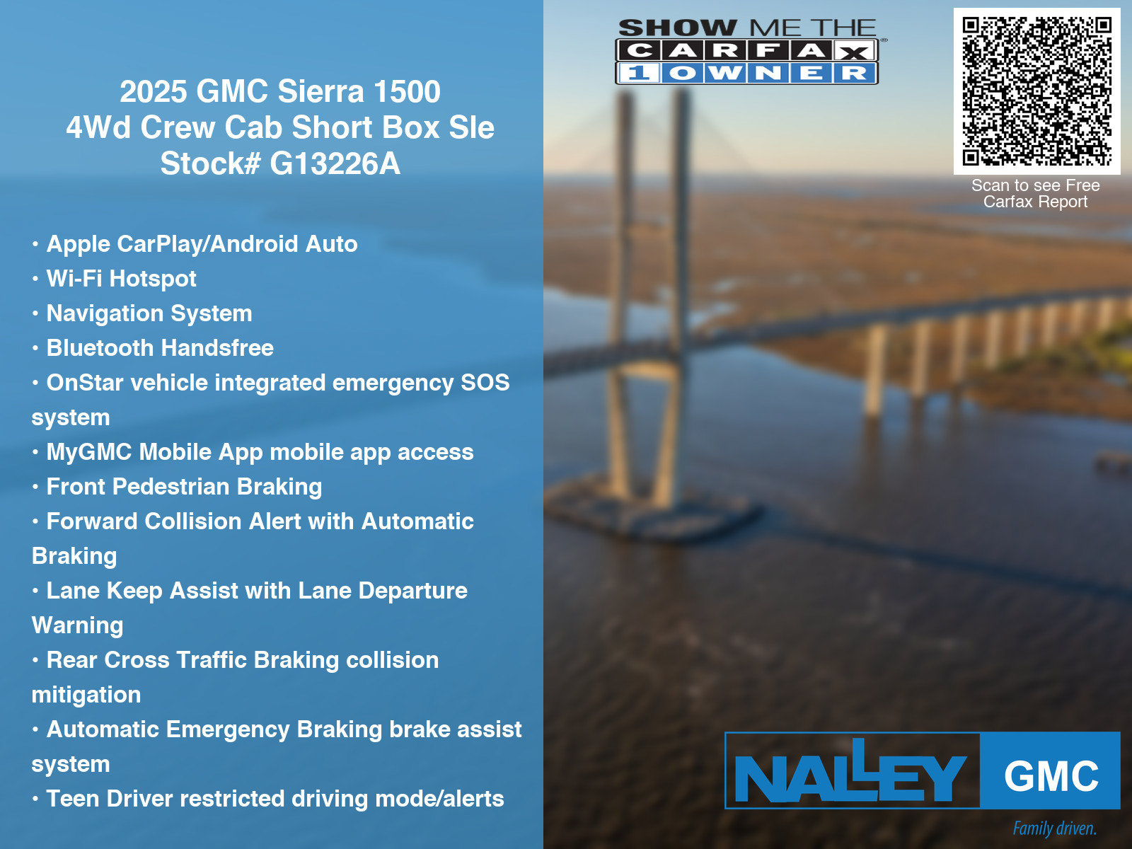 Used 2025 GMC Sierra 1500 SLE w/ Preferred Package AWD/4WD image 7