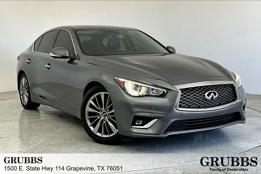 Certified 2023 INFINITI Q50 Luxe w/ Cargo Package