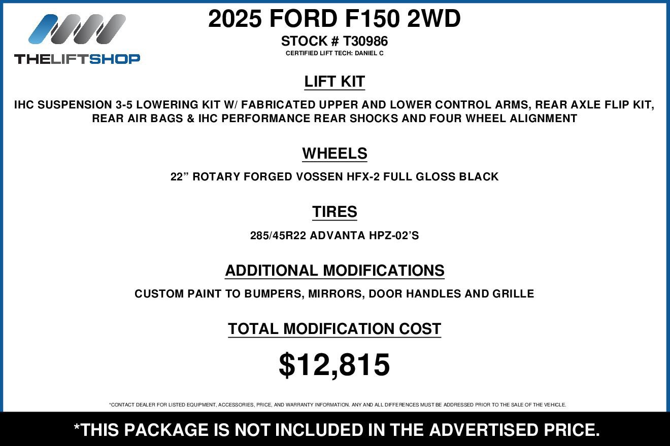 Used 2025 Ford F150 XL w/ Equipment Group 103A High image 2