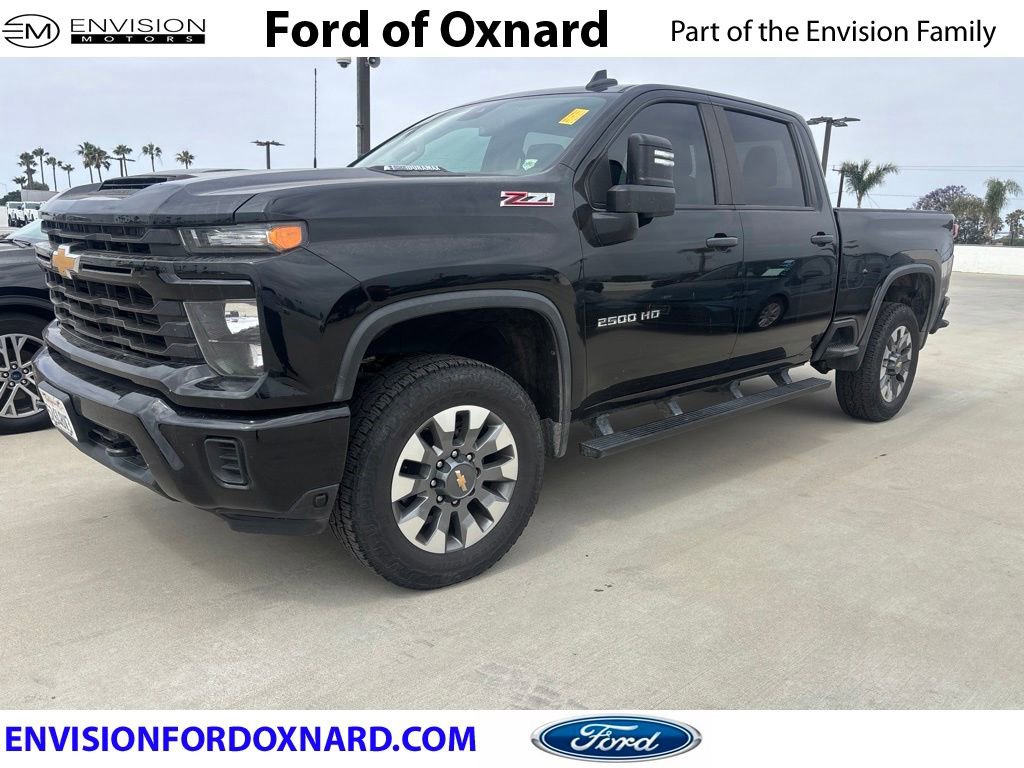 Used 2024 Chevrolet Silverado 2500 Custom w/ Custom Value Package AWD/4WD image 1