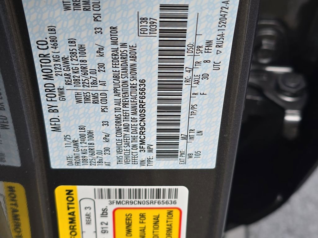 New 2025 Ford Bronco Sport Outer Banks w/ Outer Banks Tech Package+ AWD/4WD image 13