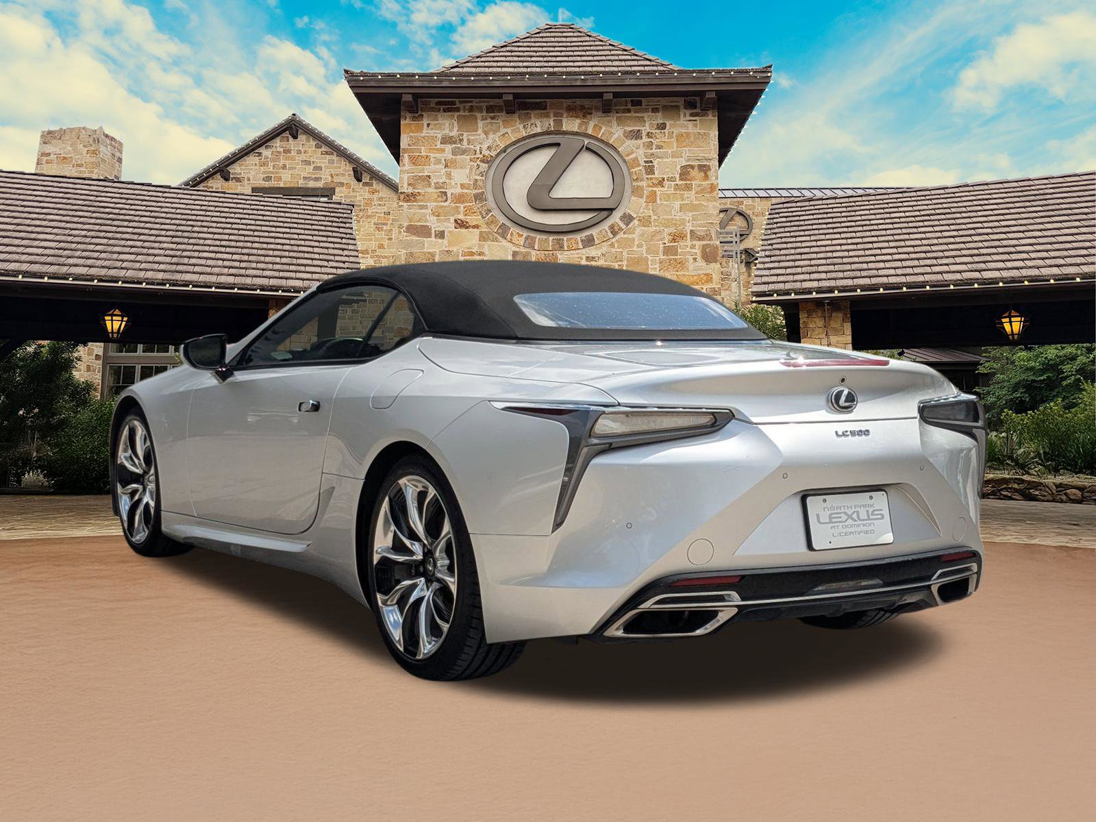 Certified 2021 Lexus LC 500 Convertible w/ Touring Package RWD image 3