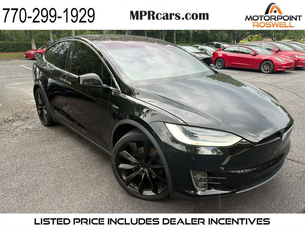 Used 2019 Tesla Model X Long Range AWD/4WD image 1