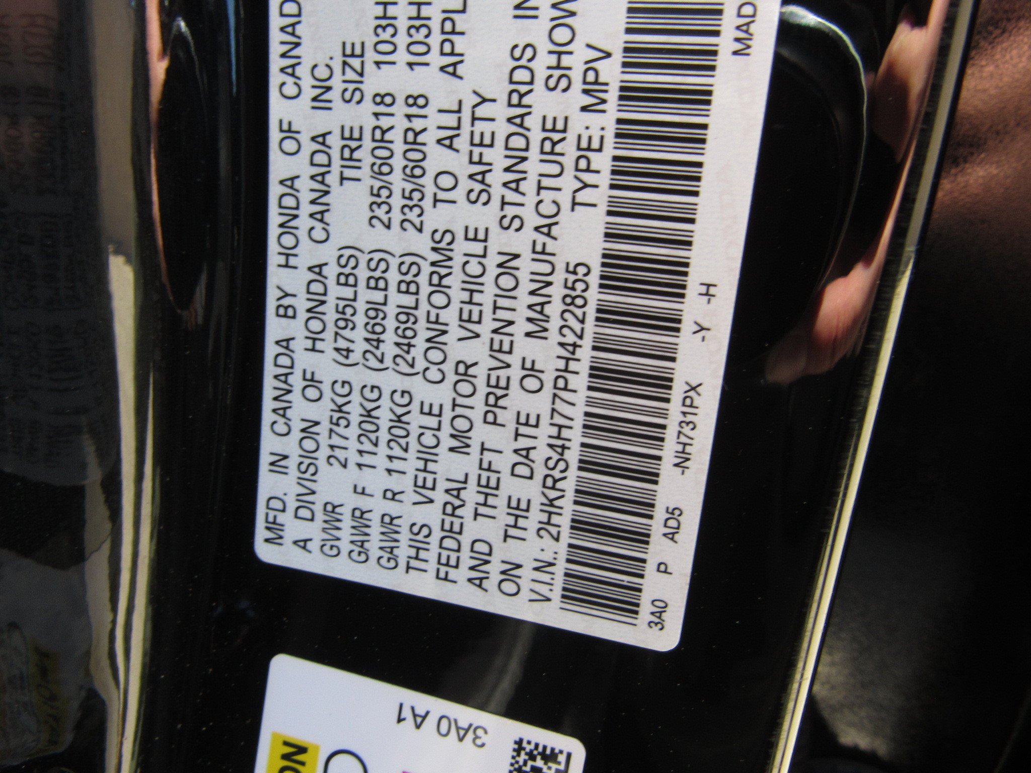 Certified 2023 Honda CR-V EX-L image 31