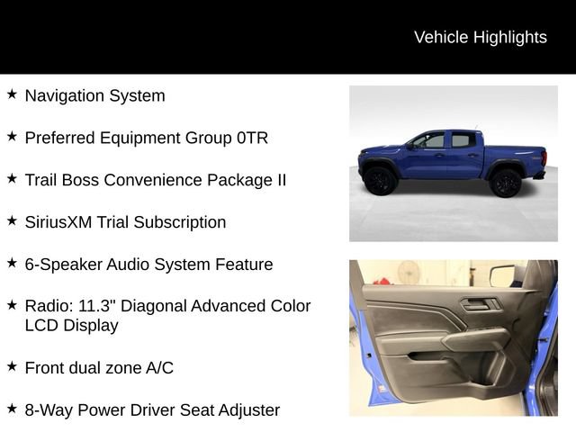 Certified 2025 Chevrolet Colorado Trail Boss AWD/4WD image 27