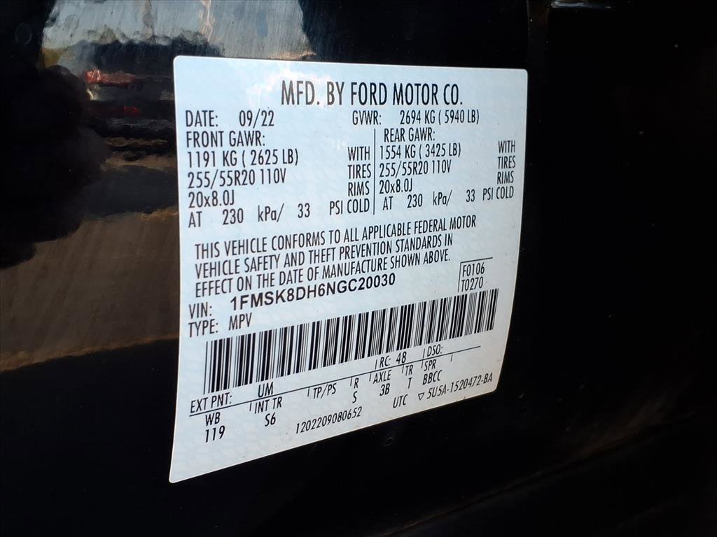 Used 2022 Ford Explorer XLT w/ Equipment Group 202A image 25