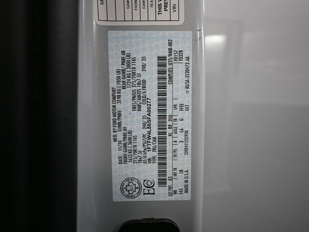 Used 2025 Ford F150 Tremor w/ Bed Utility Package image 55