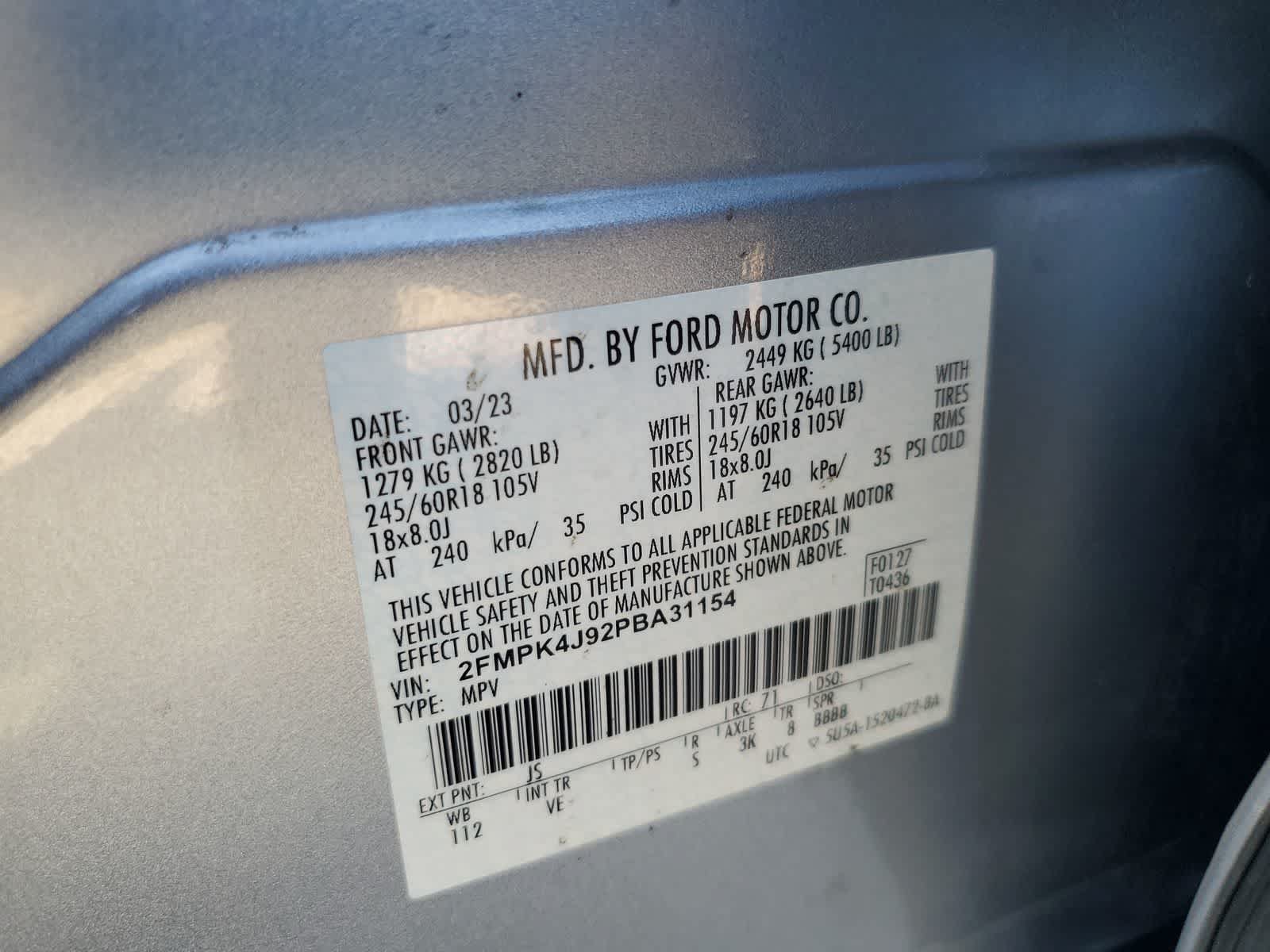 Used 2023 Ford Edge SEL AWD/4WD image 27