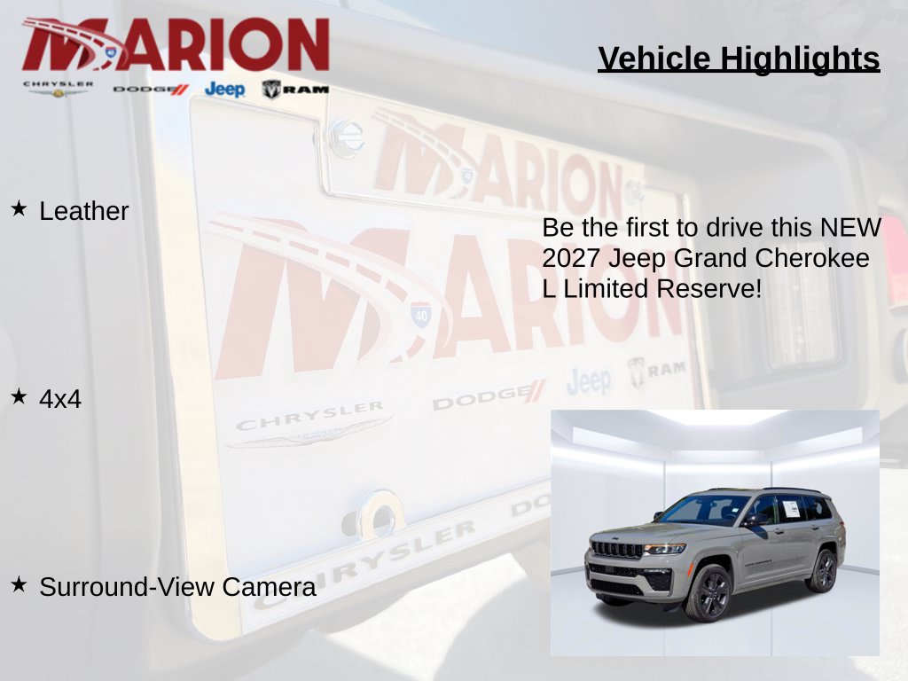 New 2027 Jeep Grand Cherokee L Limited AWD/4WD image 5