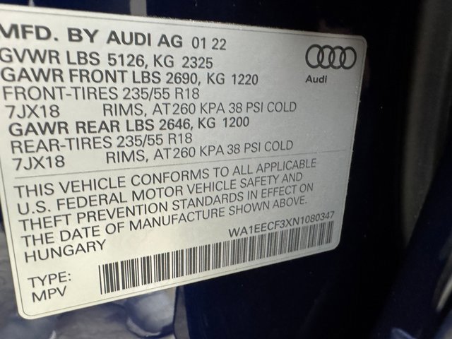 Used 2022 Audi Q3 2.0T Premium Plus image 32