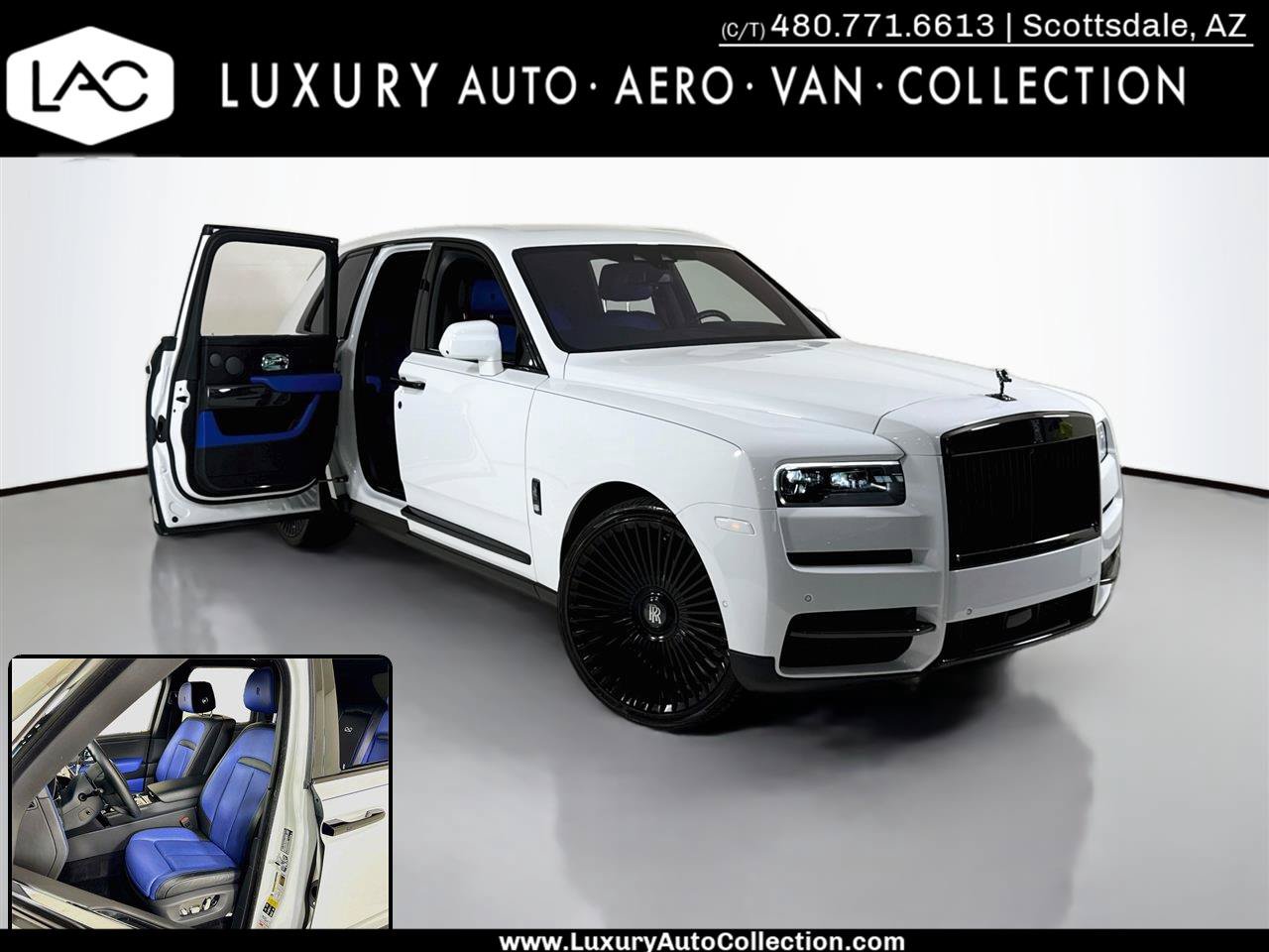 Used 2023 Rolls-Royce Cullinan Black Badge w/ Dark Exterior Package AWD/4WD image 1