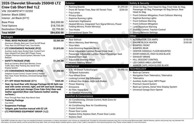 New 2026 Chevrolet Silverado 2500 LTZ w/ Trail Boss Package AWD/4WD video 2