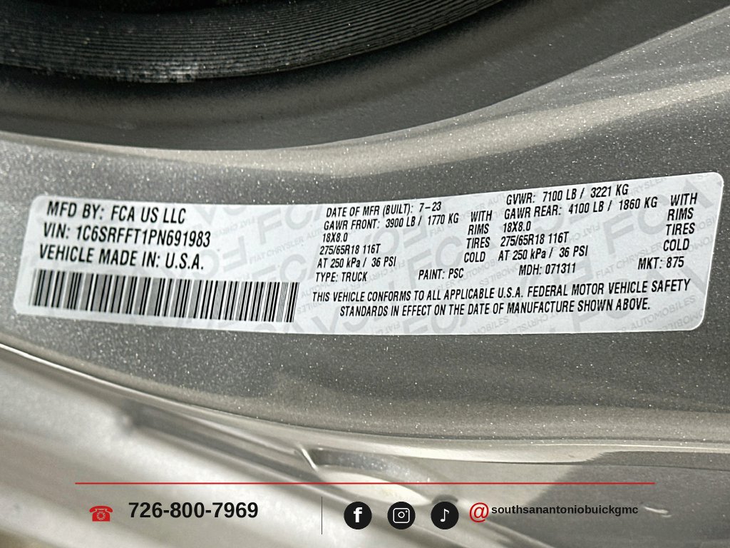 Used 2023 RAM 1500 Lone Star AWD/4WD image 32