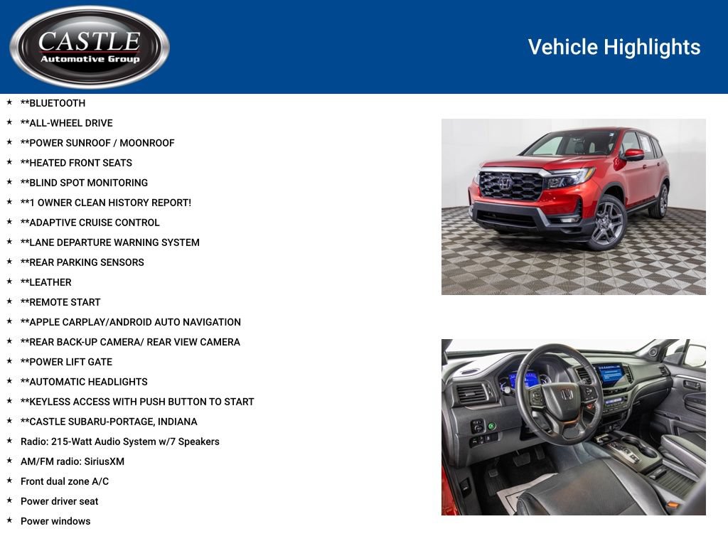 Used 2023 Honda Passport EX-L image 3