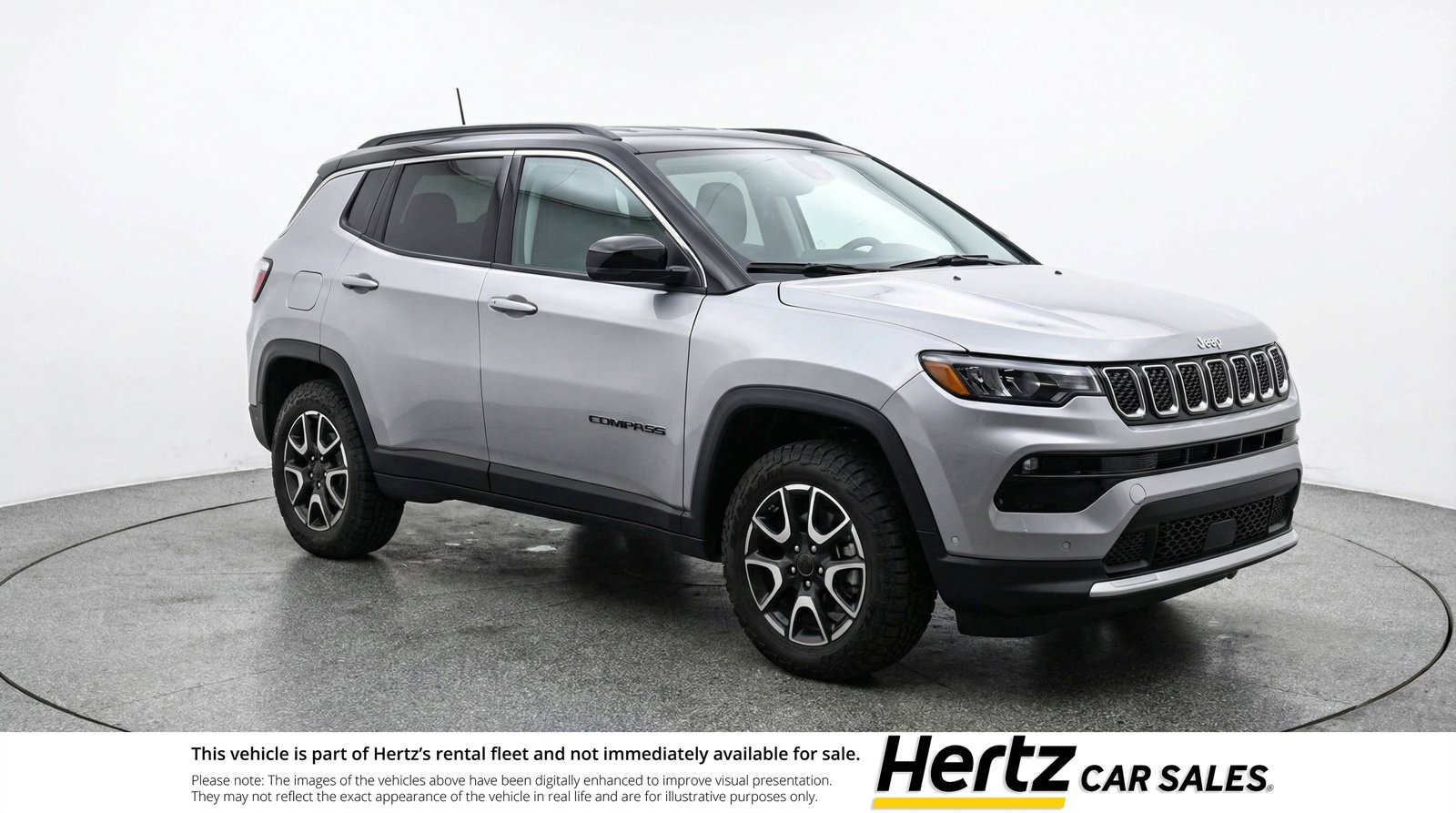 Used 2025 Jeep Compass Trailhawk AWD/4WD image 1
