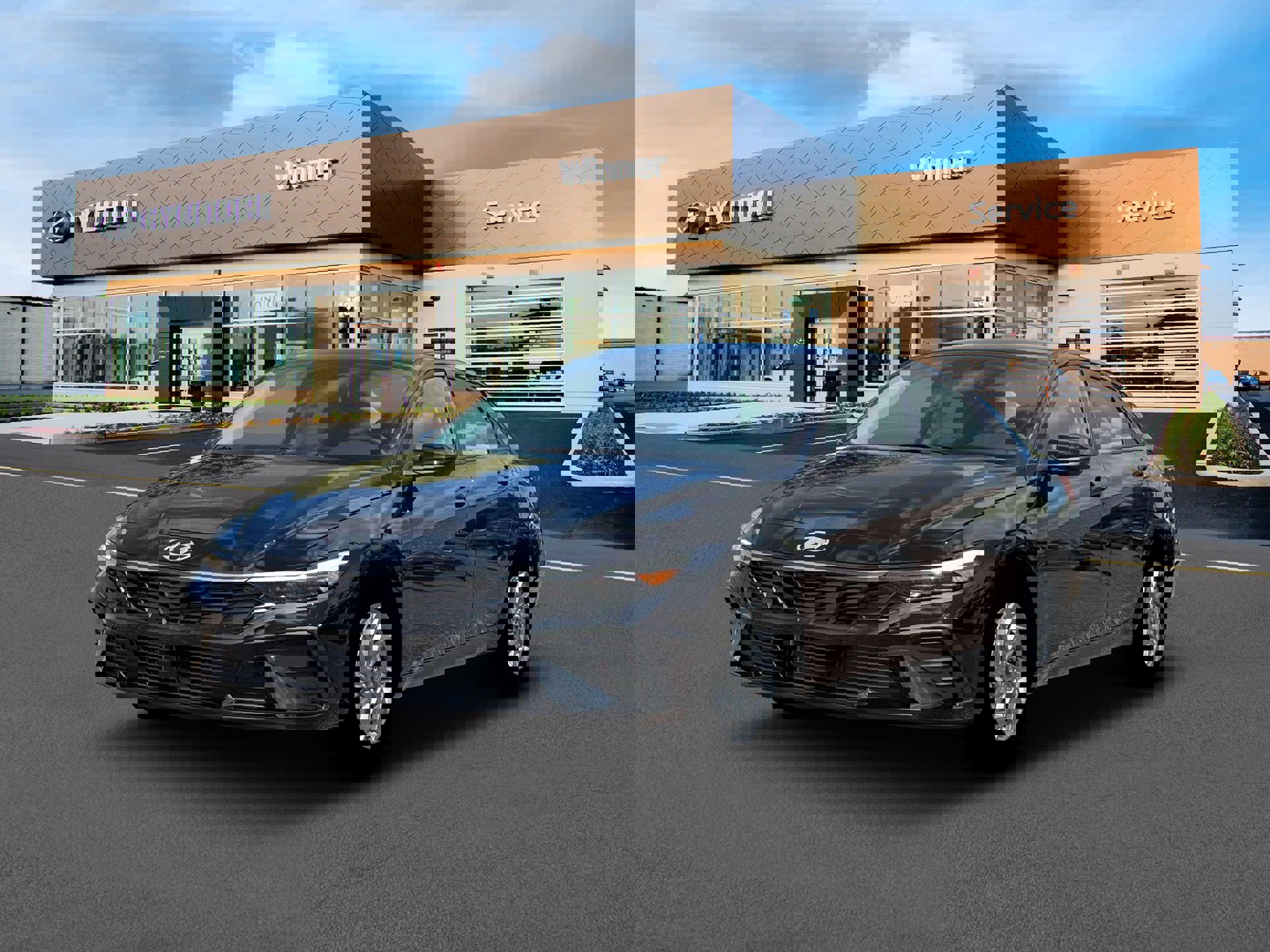 New 2026 Hyundai Elantra Blue image 1