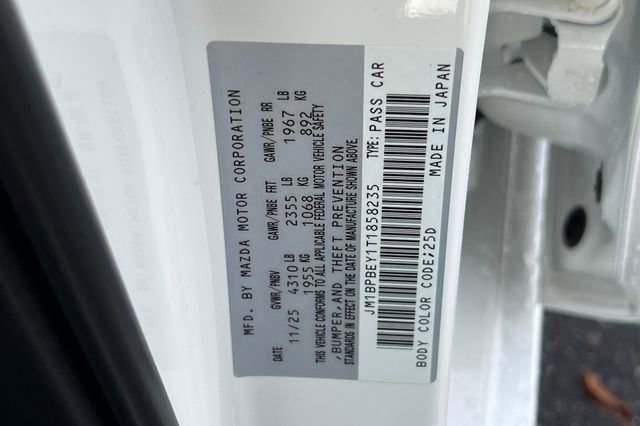 New 2026 MAZDA MAZDA3 2.5 Turbo Sedan w/Premium Plus image 32
