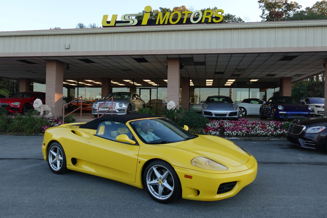 Used 2001 Ferrari 360 Spider