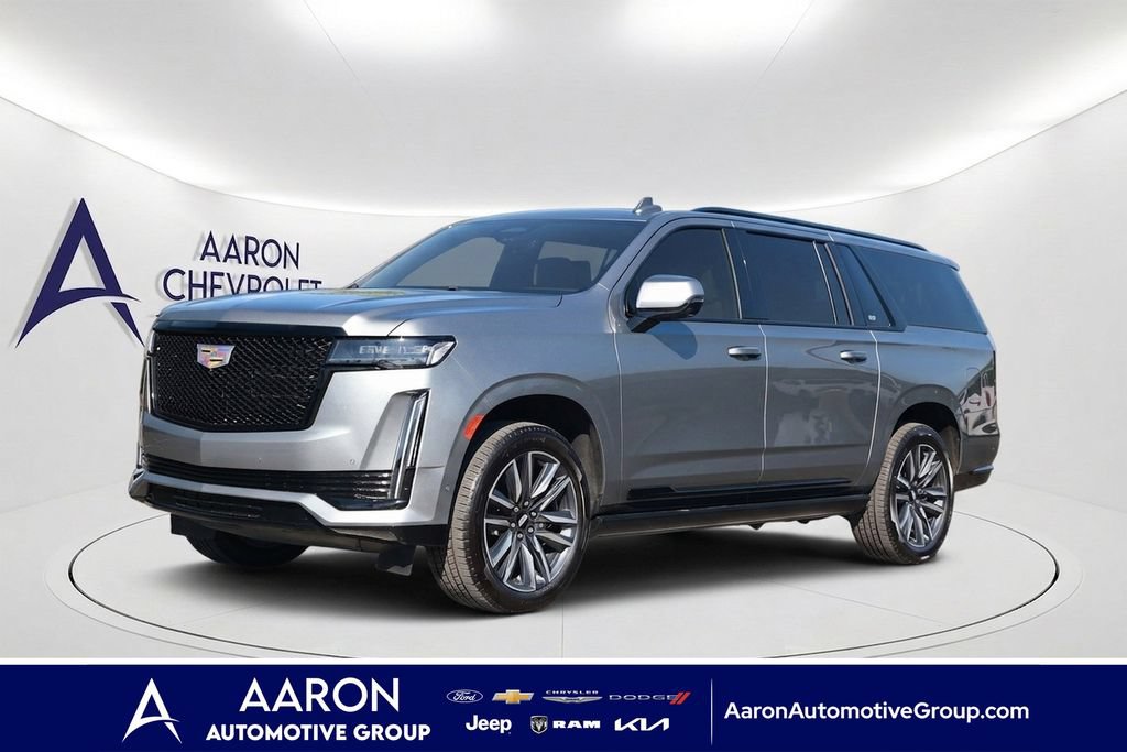 Used 2023 Cadillac Escalade ESV Sport Platinum w/ Heavy-Duty Trailer Package