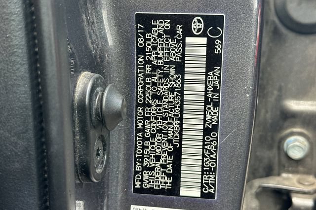 Certified 2017 Toyota Prius Two w/ Prius Two Safety Plus Package FWD image 32