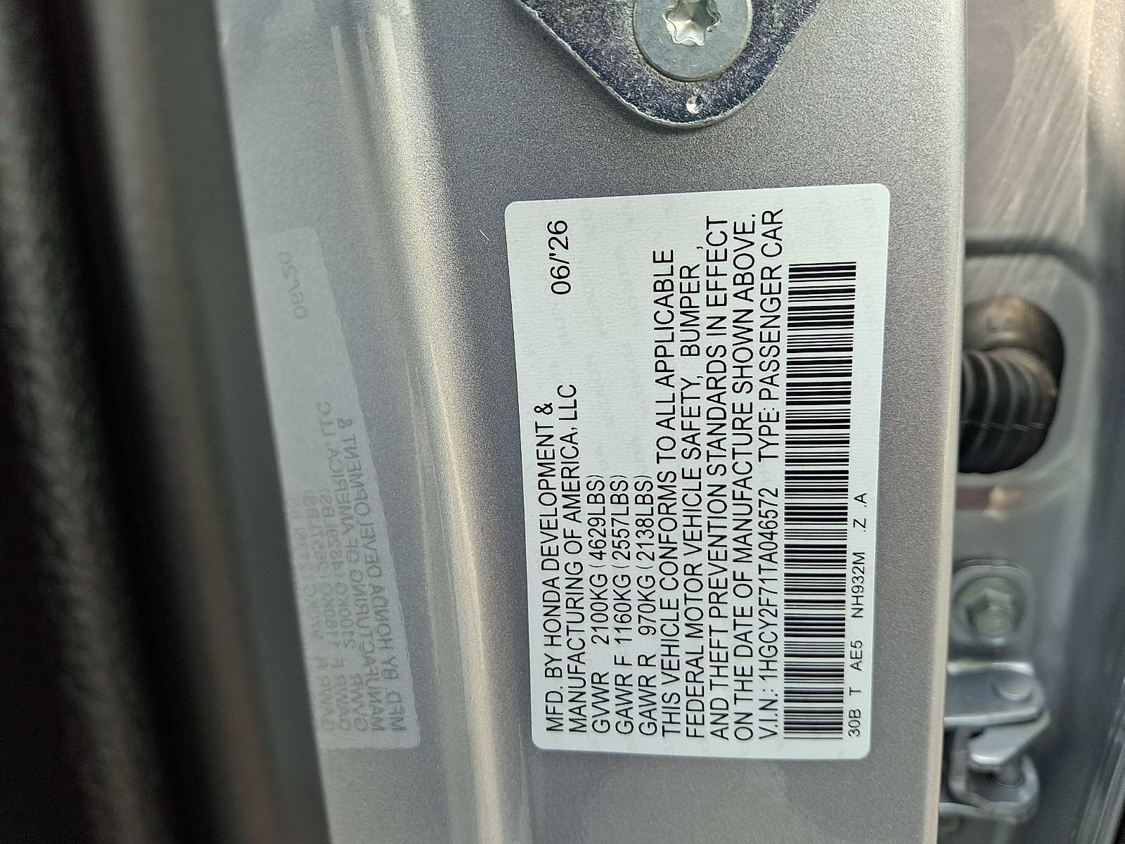 New 2026 Honda Accord Sport image 10
