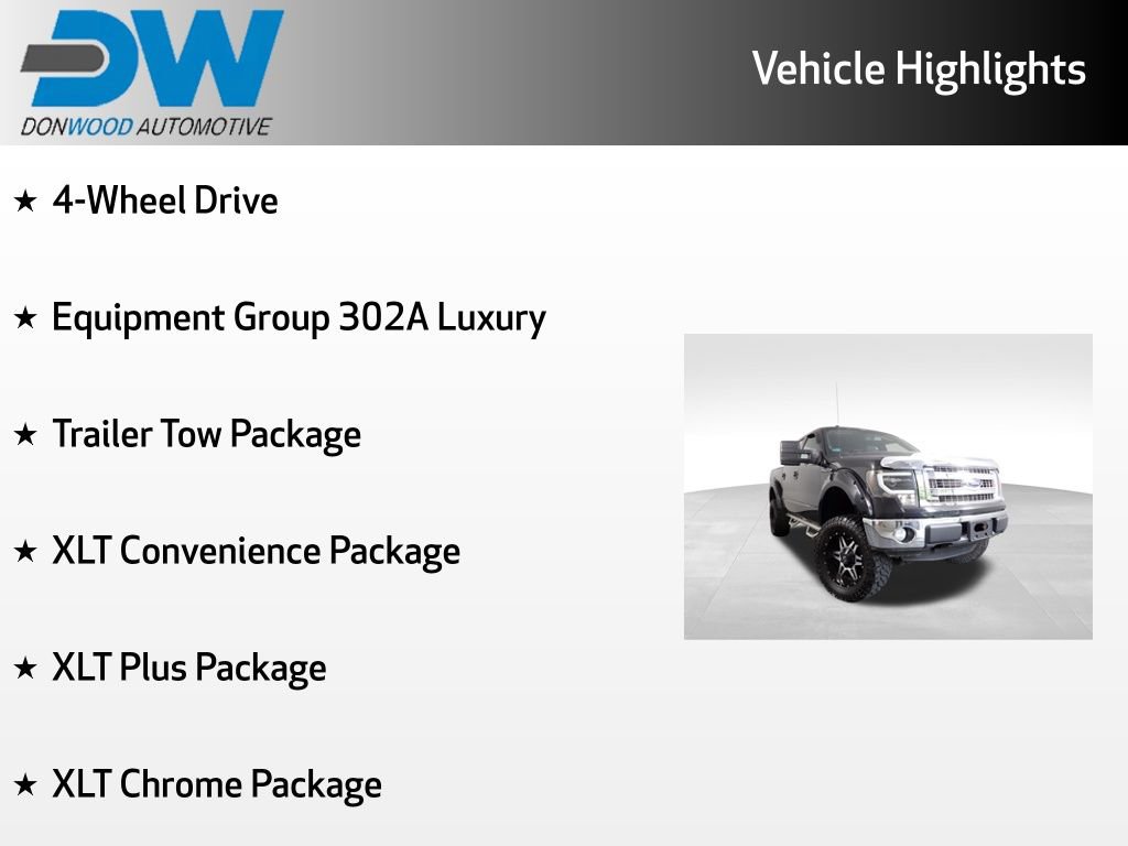 Used 2013 Ford F150 XLT w/ Luxury Equipment Group AWD/4WD image 6