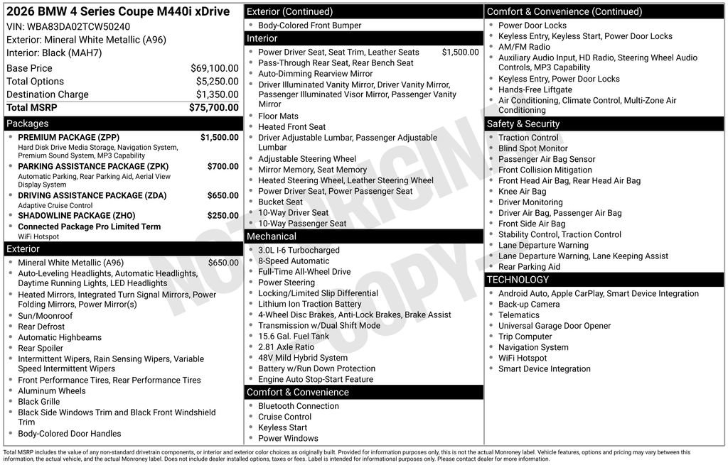 Used 2026 BMW 440i xDrive Coupe image 5
