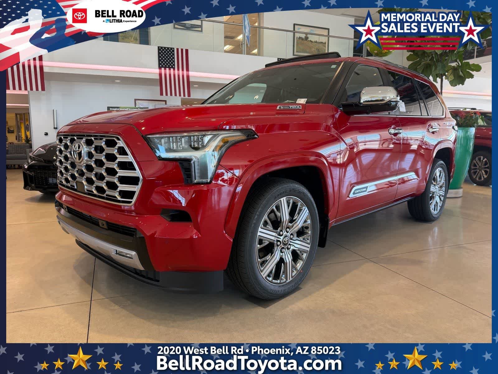New 2026 Toyota Sequoia Capstone