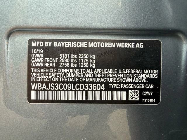 Used 2020 BMW 540i xDrive w/ M Sport Package AWD/4WD image 39