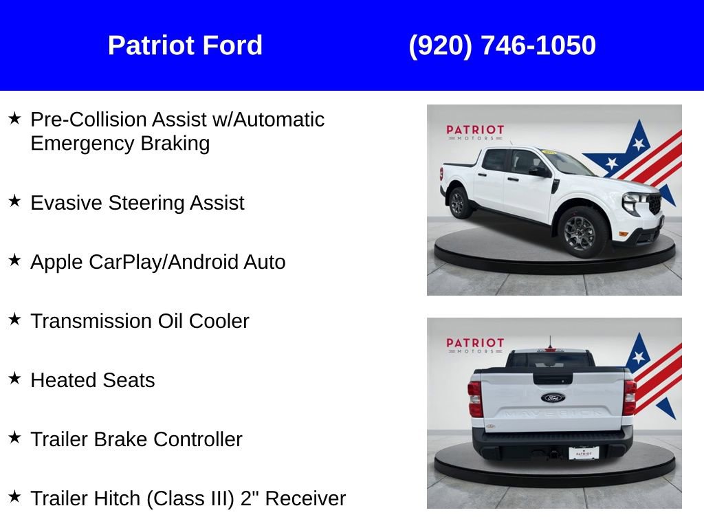 New 2025 Ford Maverick XLT w/ Equipment Group 301A image 40