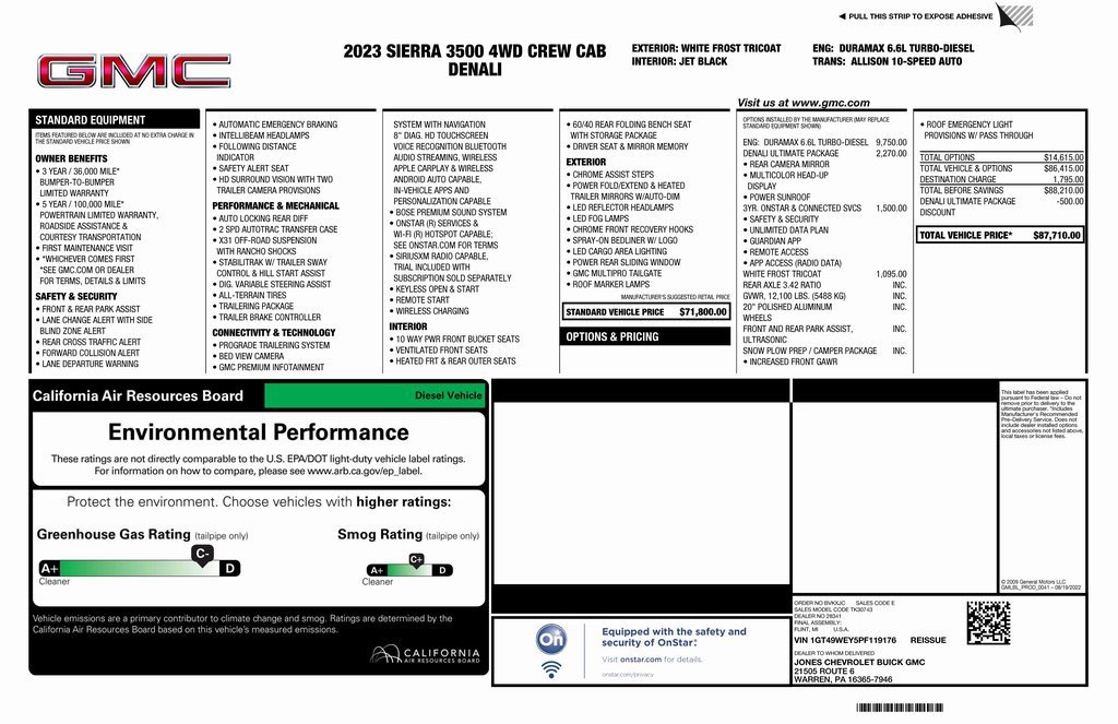 Certified 2023 GMC Sierra 3500 Denali w/ Denali Ultimate Package image 4