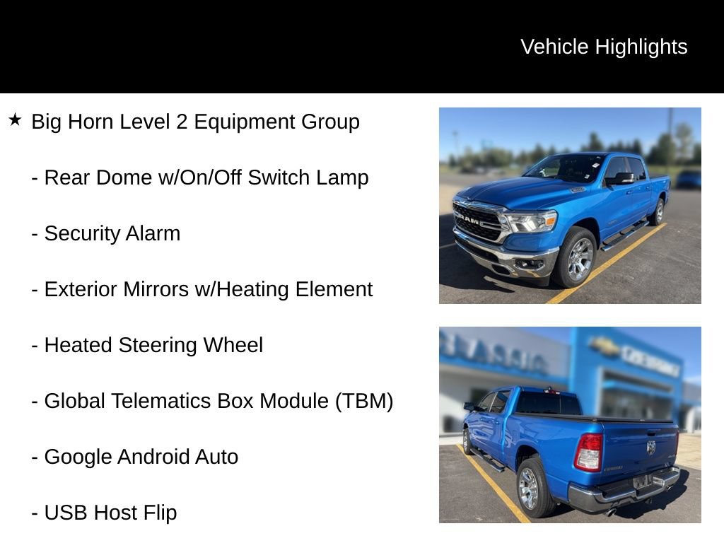 Used 2022 RAM 1500 Big Horn AWD/4WD image 14