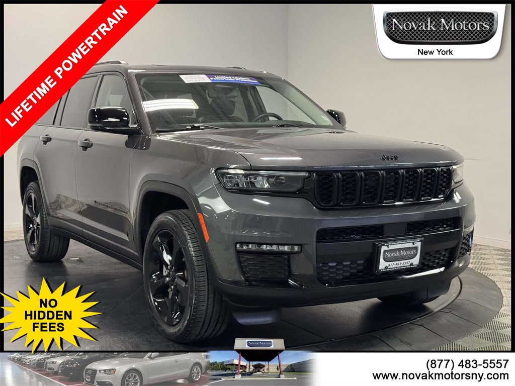 Used 2022 Jeep Grand Cherokee L Limited w/ Black Appearance Package image 1