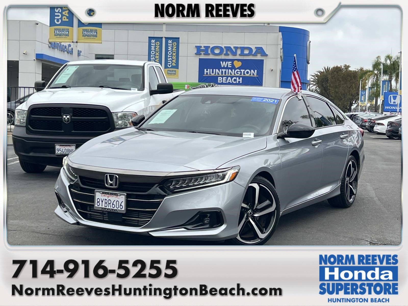 Used 2021 Honda Accord Sport image 1