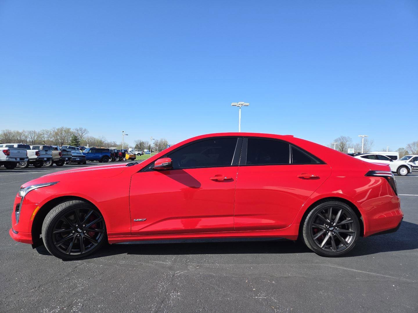 Used 2021 Cadillac CT4 V w/ Technology Package RWD image 13
