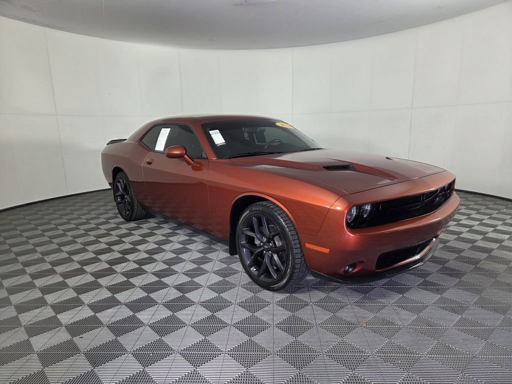 Used 2021 Dodge Challenger SXT w/ Blacktop Package RWD image 2
